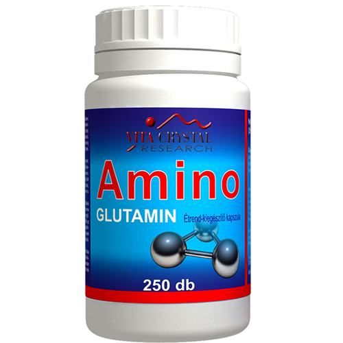 Amino Glutamin 250 cps, Vita Crystal